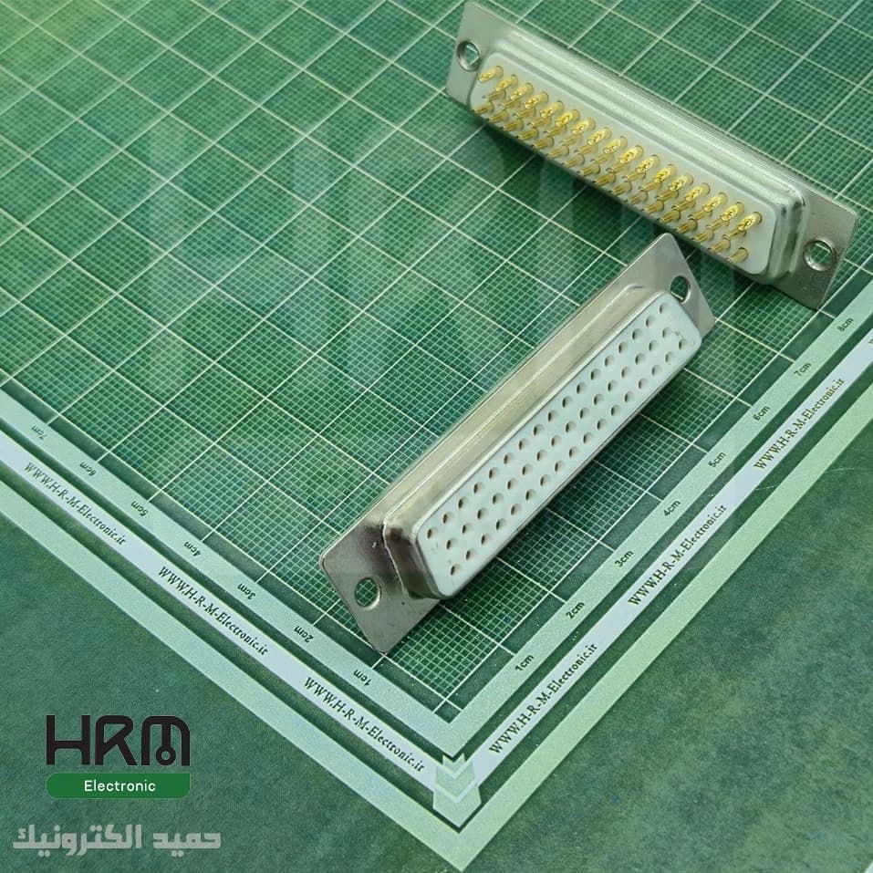 کانکتور DB50 مادگی سرکابلی صنعتی 50 پین