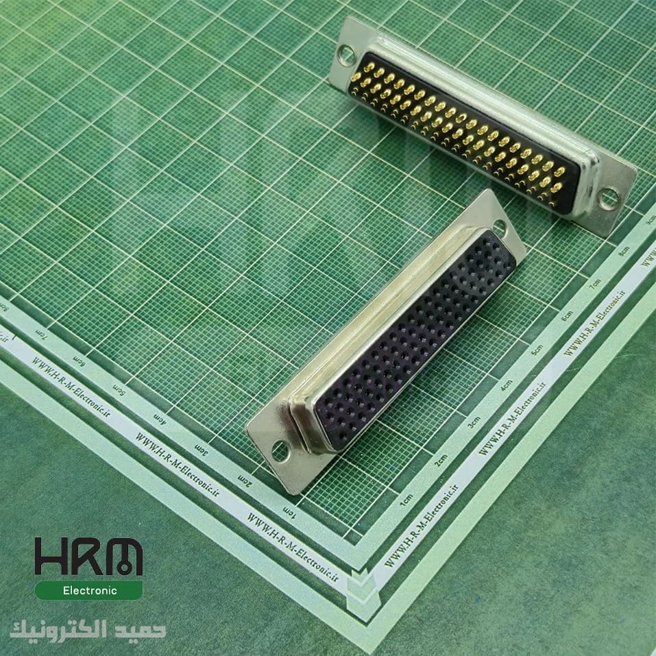 کانکتور DB78 مادگی سرکابلی صنعتی 78 پین 4 ردیفه