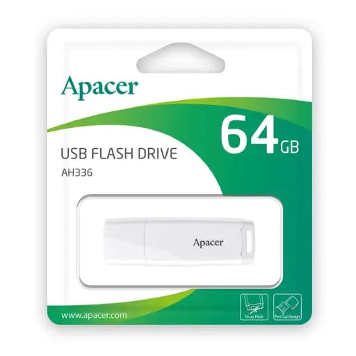 فلش مموری اپیسر مدل APACER AH336 ظرفیت 64 گیگابایت گارانتی متین — تصویر ۱۲