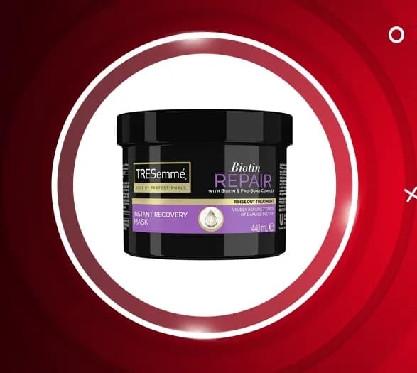 ماسک مو ترسمه Tresemme مدل بیوتین ترمیم کننده مو حجم 440 میل — تصویر ۸