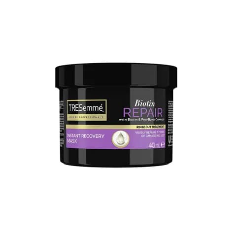 ماسک مو ترسمه Tresemme مدل بیوتین ترمیم کننده مو حجم 440 میل — تصویر ۷