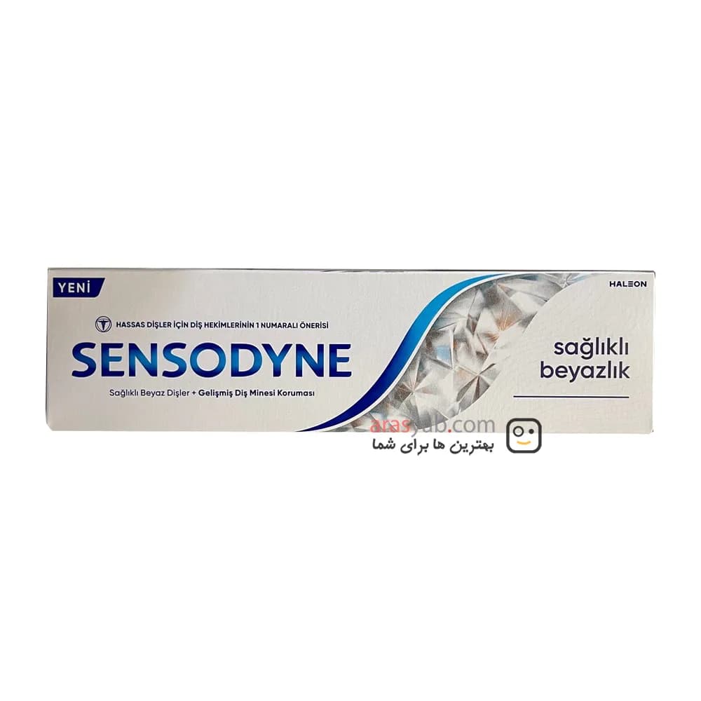 خمیر دندان سنسوداین Sensodyne سفید کننده مدل nourish حجم 75 میل — تصویر ۲