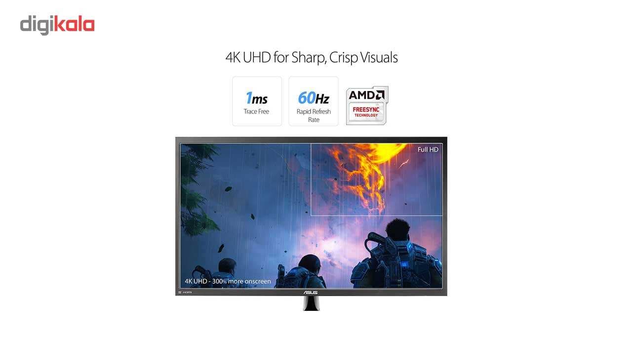 مانیتور ایسوس 28 اینچ مدل VP28UQGL — تصویر ۵