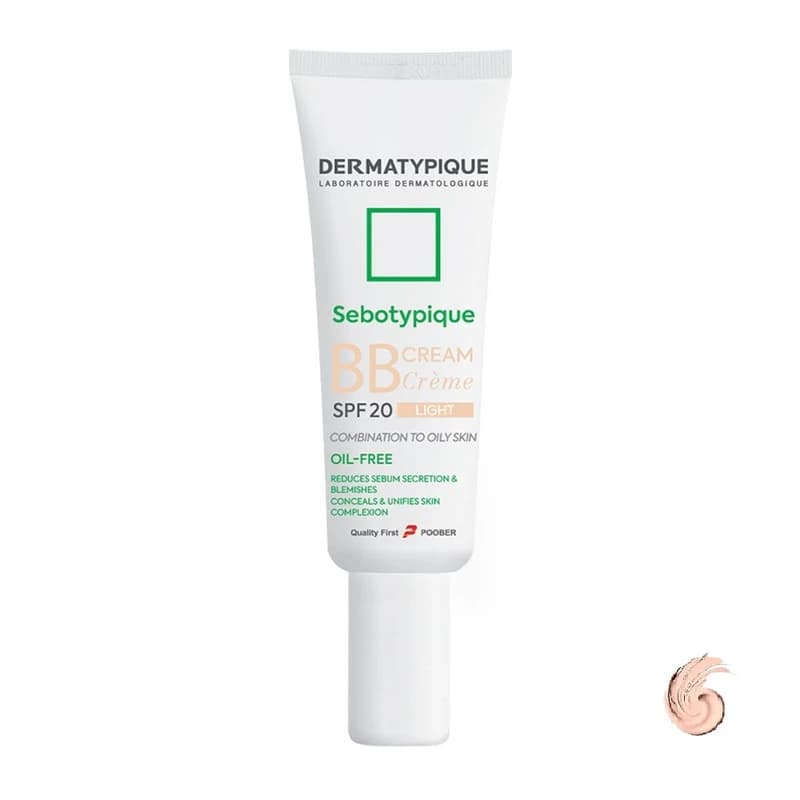کرم پودر SPF20 BB سبوتیپیک رنگ روشن درماتیپیک مختلط تا چرب 30 میلی لیتر Dermatypique