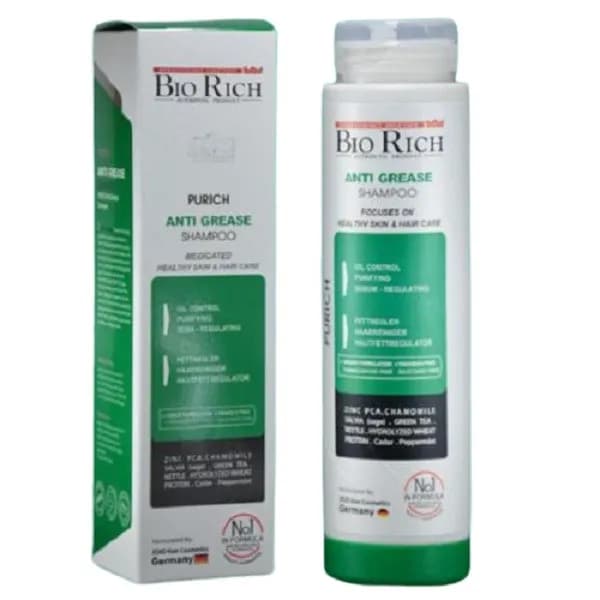شامپو موی چرب Purich بایوریچ 250 میلی لیتر Bio Rich