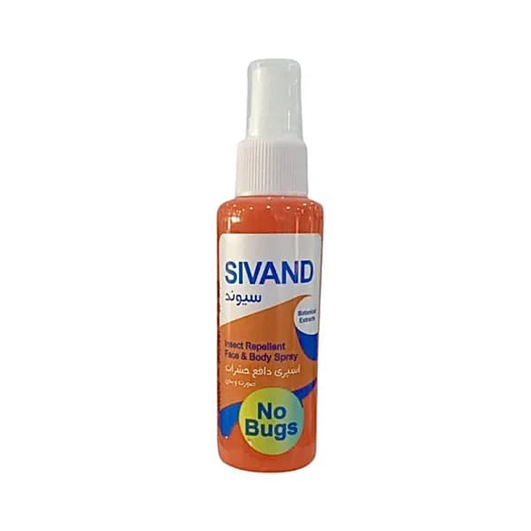 اسپری بدن دافع حشرات مدل No Bugs سیوند 100 میلی لیتر Sivand