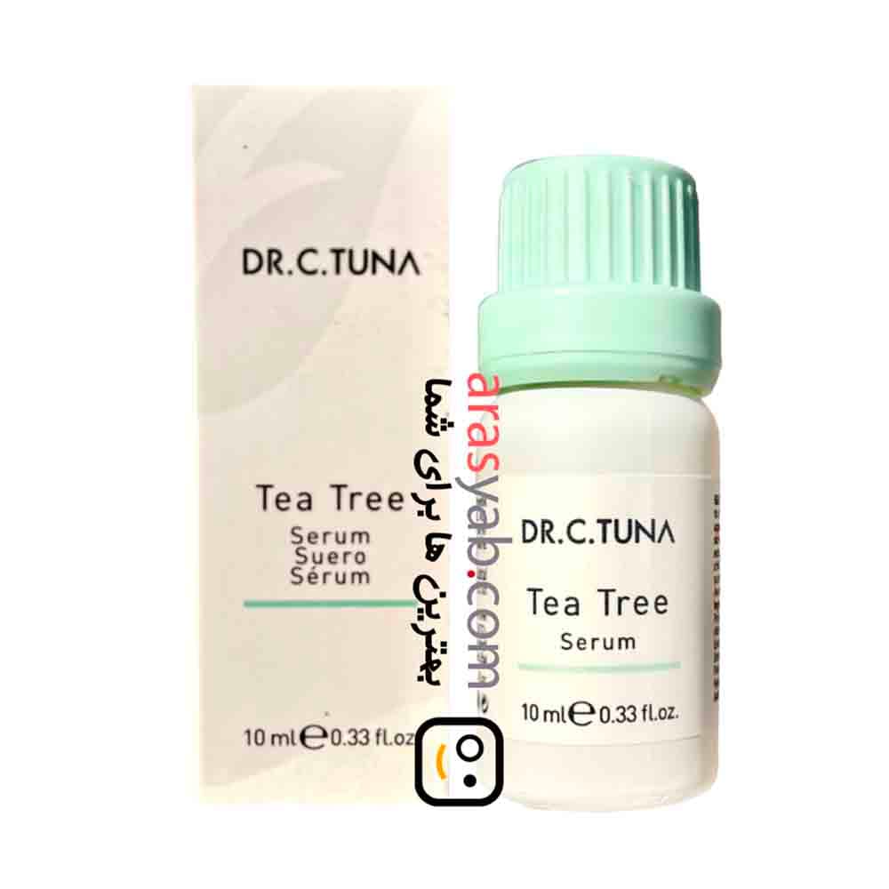 سرم ضدجوش فارماسی تی تری درخت چای DR.C.TUNA درمان فوری جوش صورت حجم ۱۰ میل