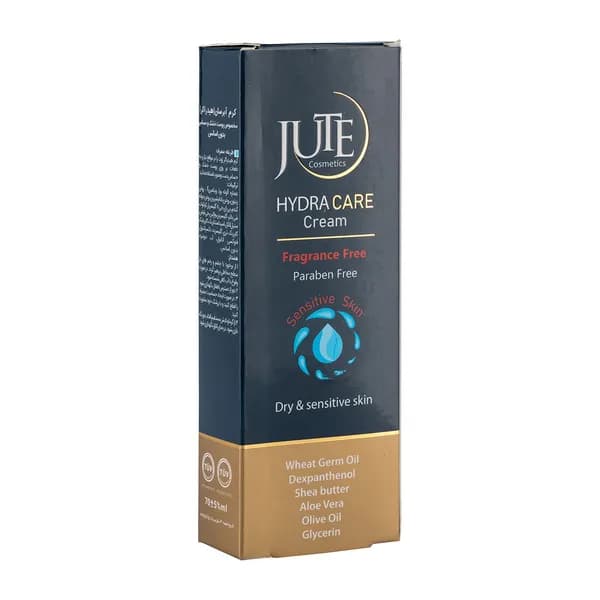 کرم آبرسان Hydra Care مناسب پوست خشک وحساس ژوت 70 میلی‌لیتر Jute