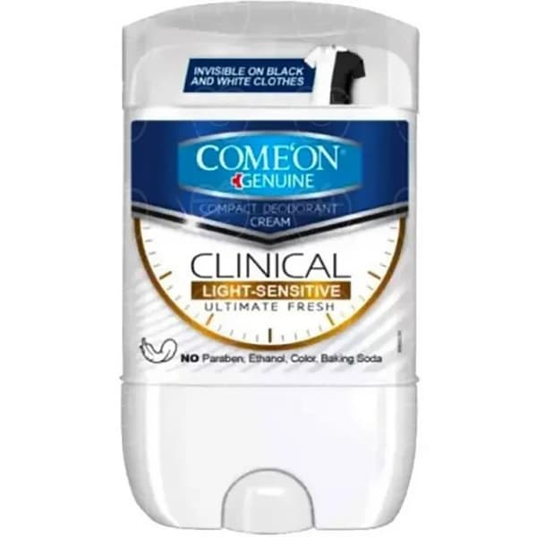 استیک صابونی کلینیکال مردانه مدل Light Sensitive کامان 40 میلی لیتر Comeon