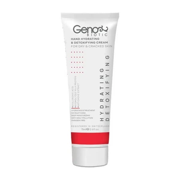 کرم مرطوب کننده دست پوست های خشک و آتوپیک ژنوبایوتیک 75 میلی لیتر GenoBiotic — تصویر ۵
