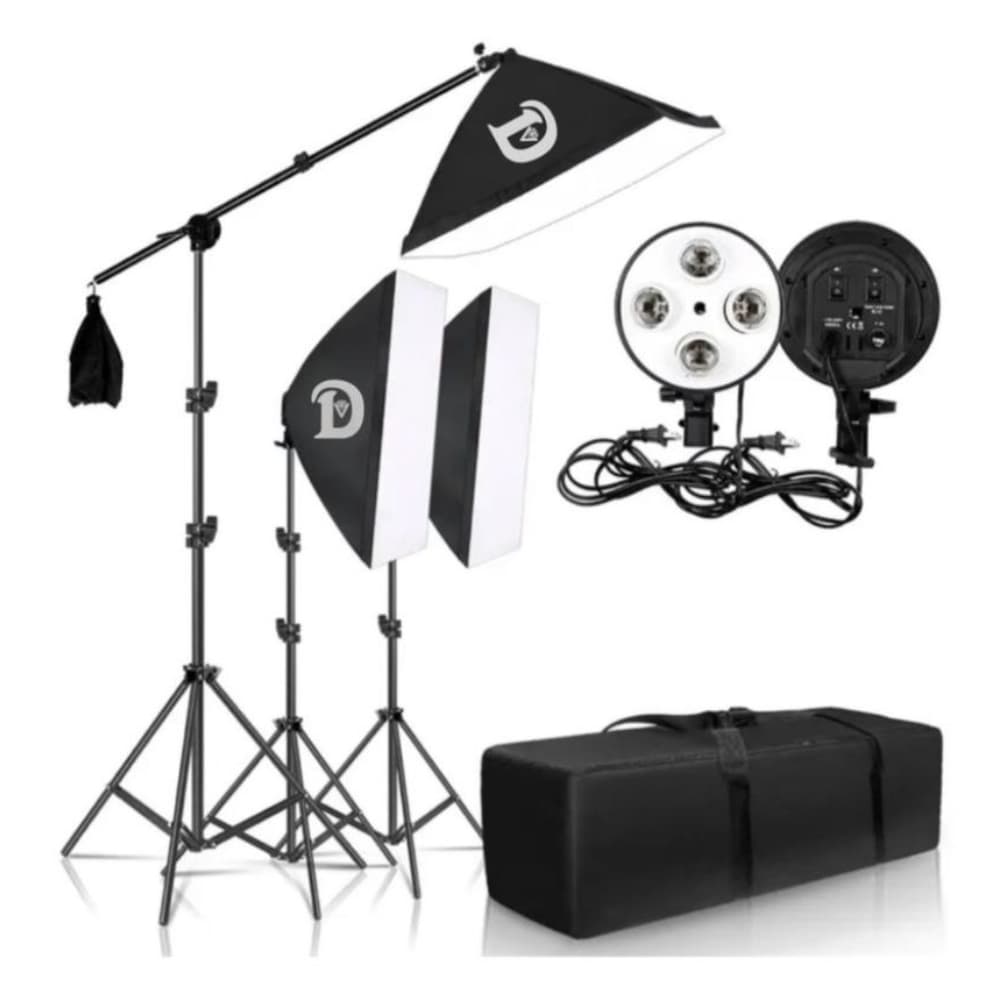 کیت نور ثابت 12 لامپ Diamond LED LIGHT Kit 12 LAMPS — تصویر ۳