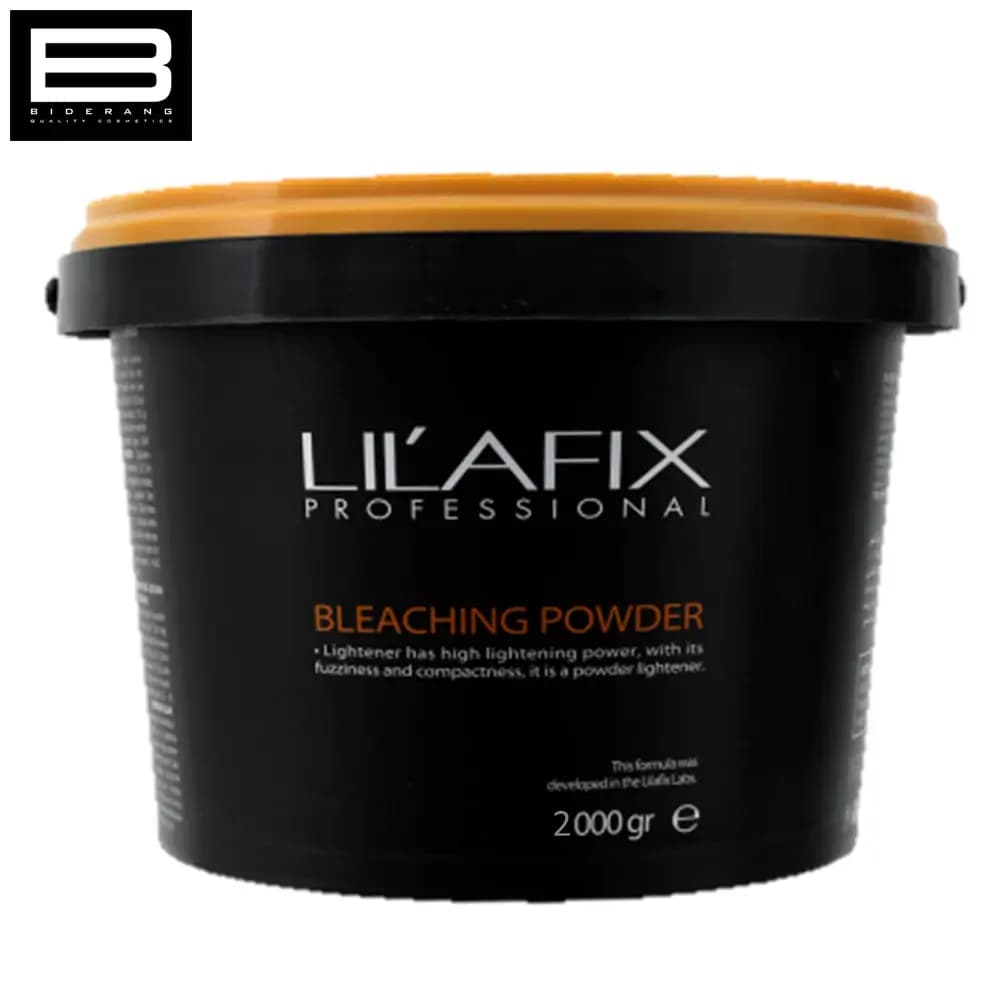 پودر دکلره لیلافیکس آبی LILAFIX بیلیچینگ حرفه ای مو حجم 2000 گرم — تصویر ۱۰