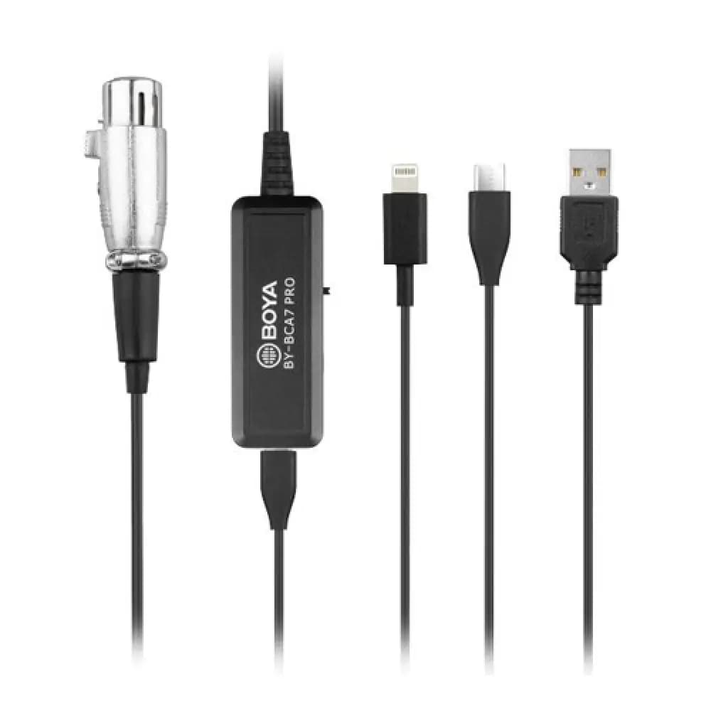 مبدل میکروفن بویا Boya By-BCA7 Pro Microphone Adapter — تصویر ۷