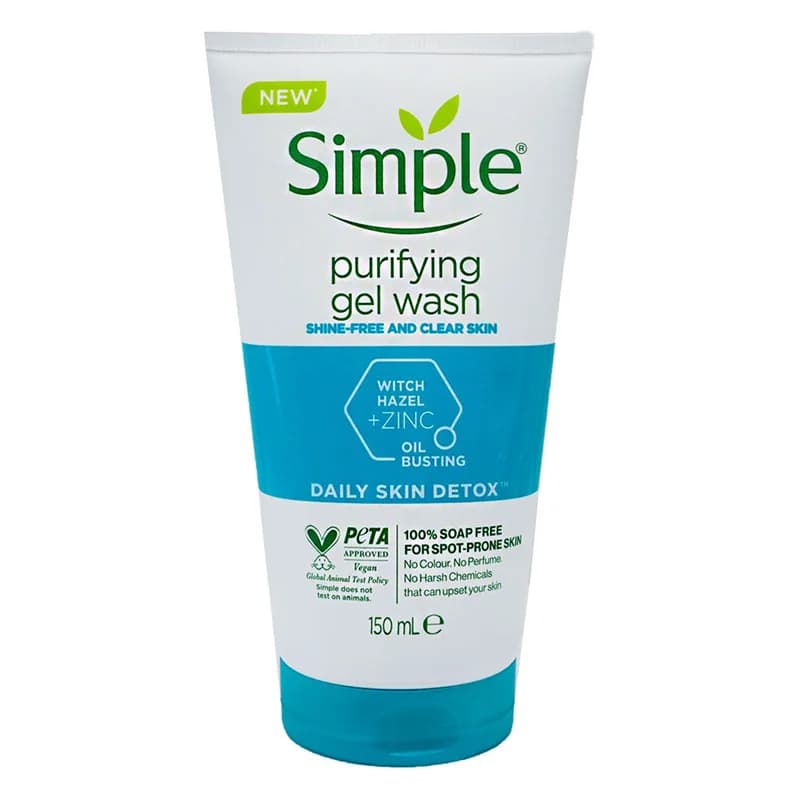 ژل شستشو سیمپل پوست چرب و مختلط مدل Purifying