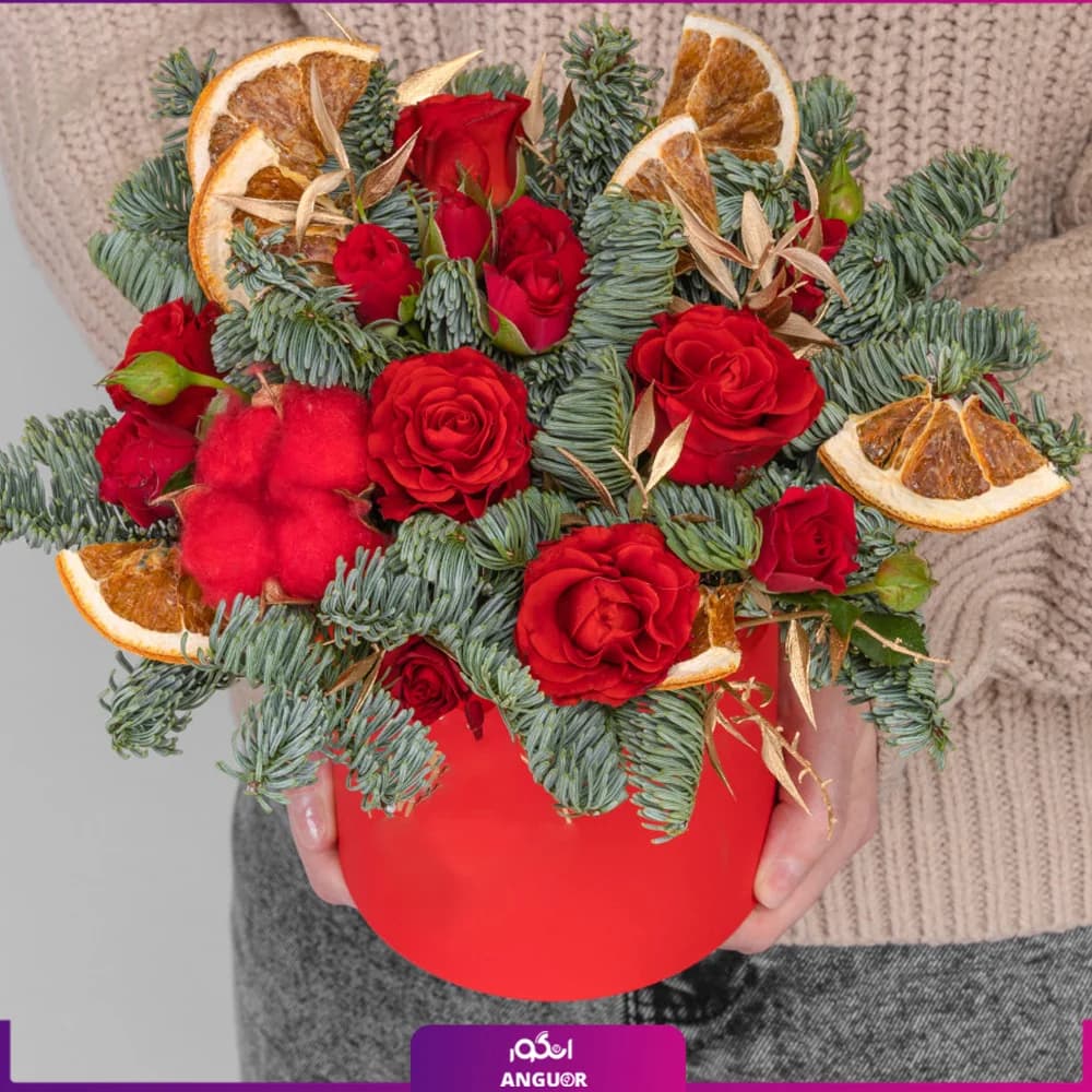 باکس گل کریسمس سرود (سال نو میلادی)