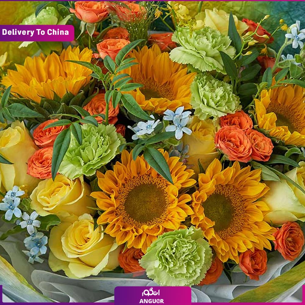 دسته گل شکوفا (تحویل در چین) — تصویر ۵