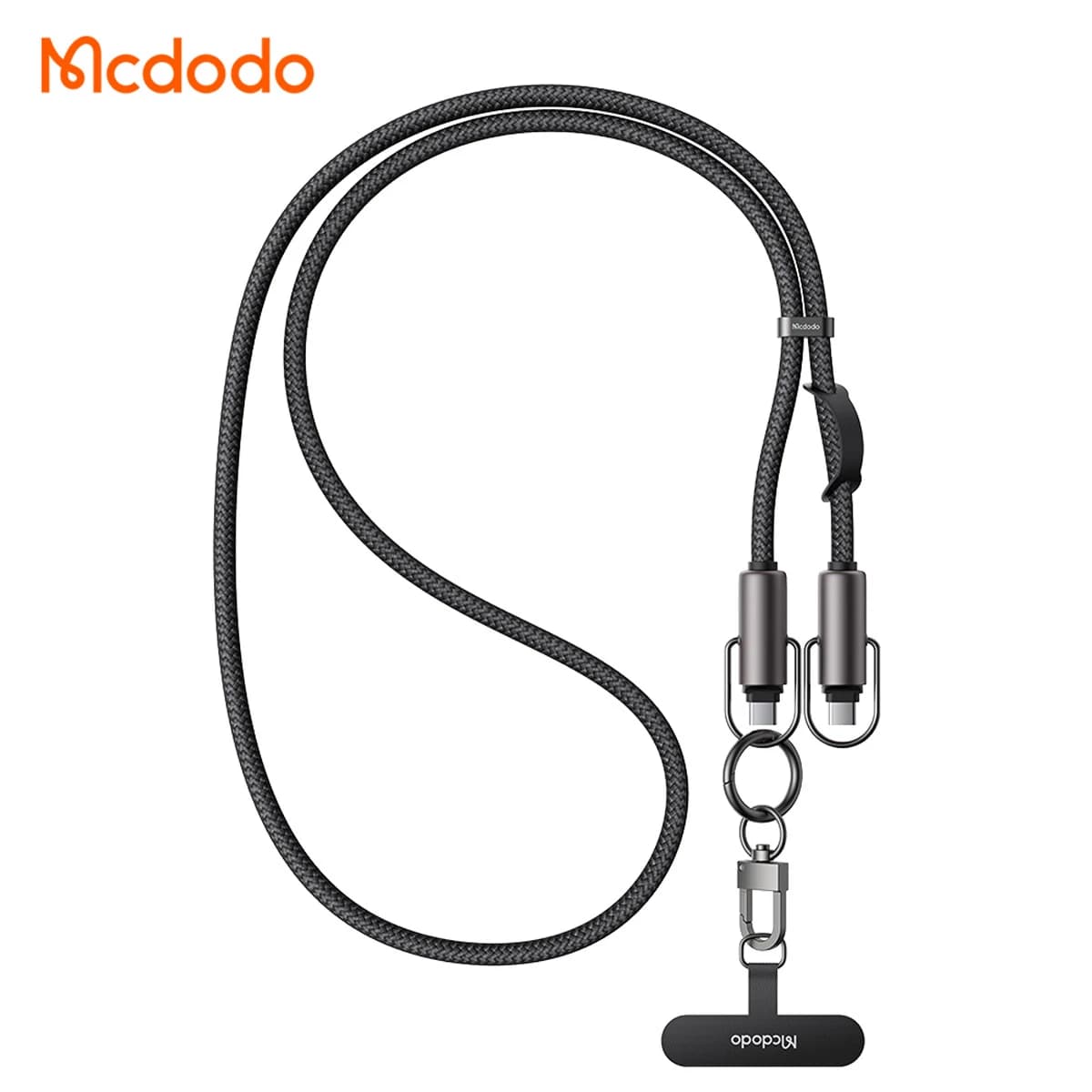 بند آویز موبایل کابل شارژ 60وات دو سر Type-C مک دودو مدل Mcdodo CA-683 طول 1.2متر — تصویر ۷