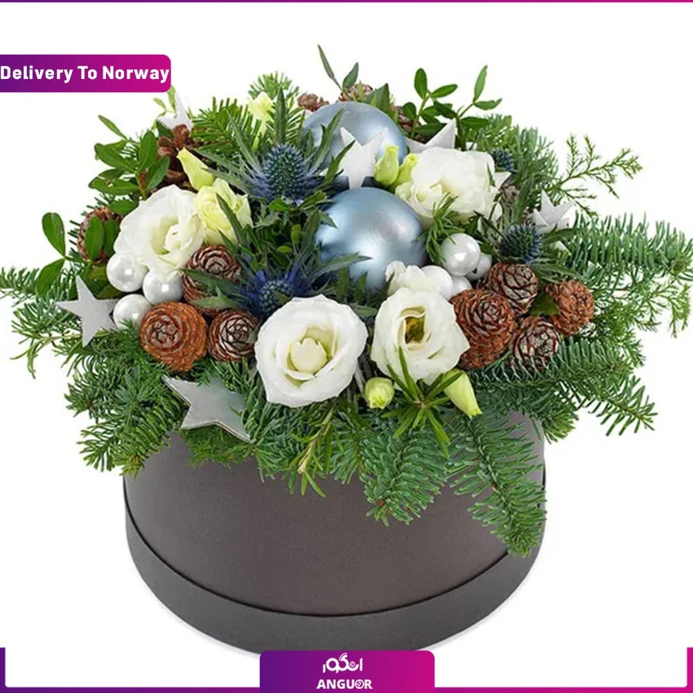 باکس گل زمستان شیرین (ارسال گل به نروژ)