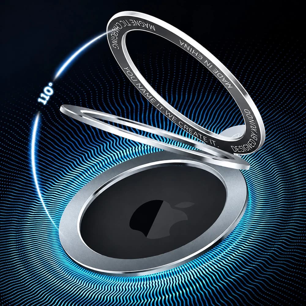 گارد شفاف رینگ استند 360 درجه مگ‌سیف Galaxy S23 Ultra مارک XUNDD سری Beatle Rotatable — تصویر ۳