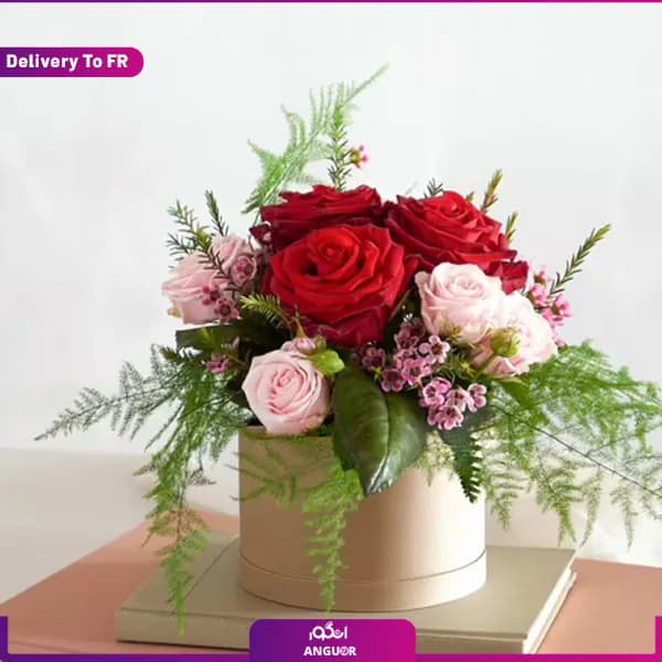 باکس گل بهار قلب ها (تحویل در فرانسه)
