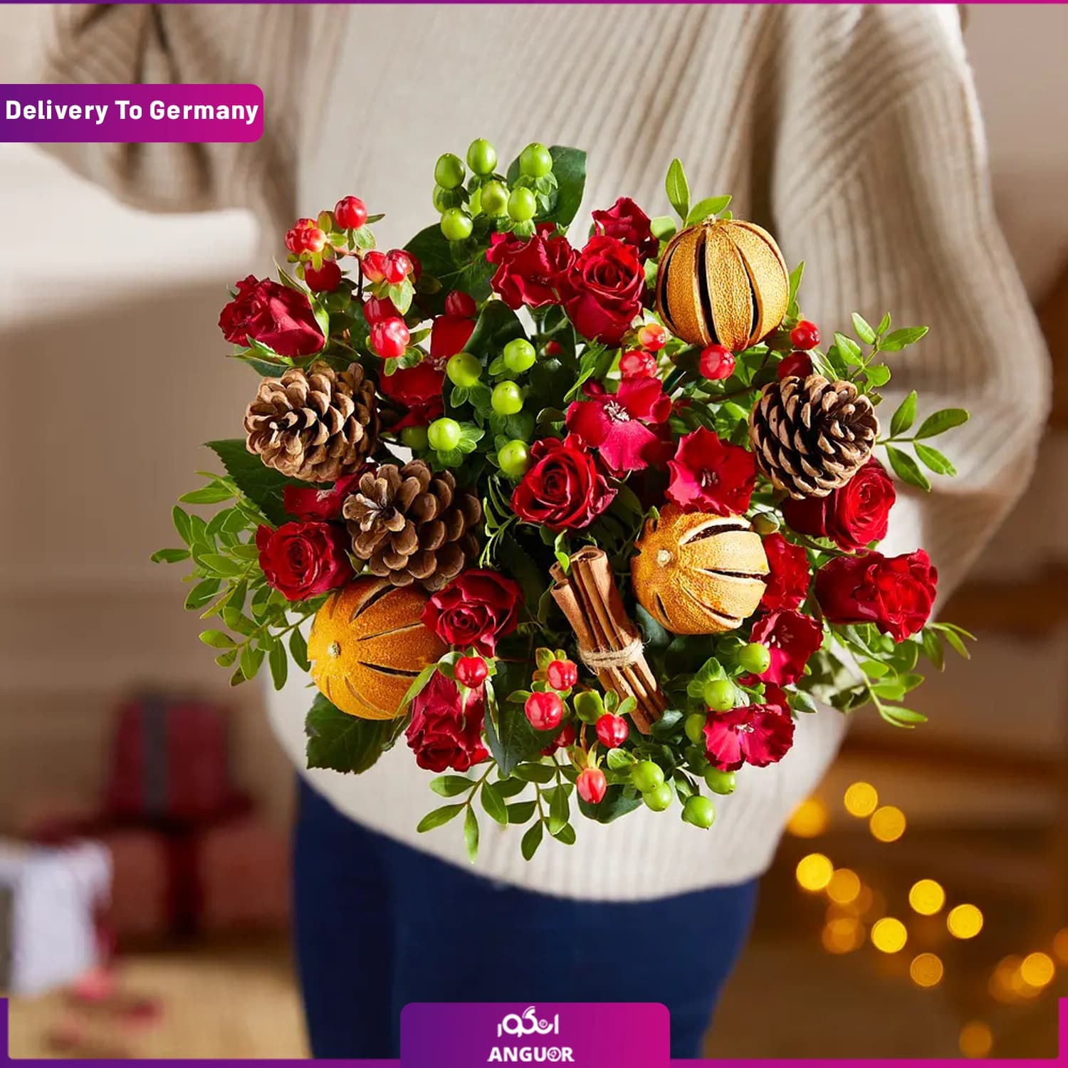 دسته گل کریسمس (تحویل در آلمان)