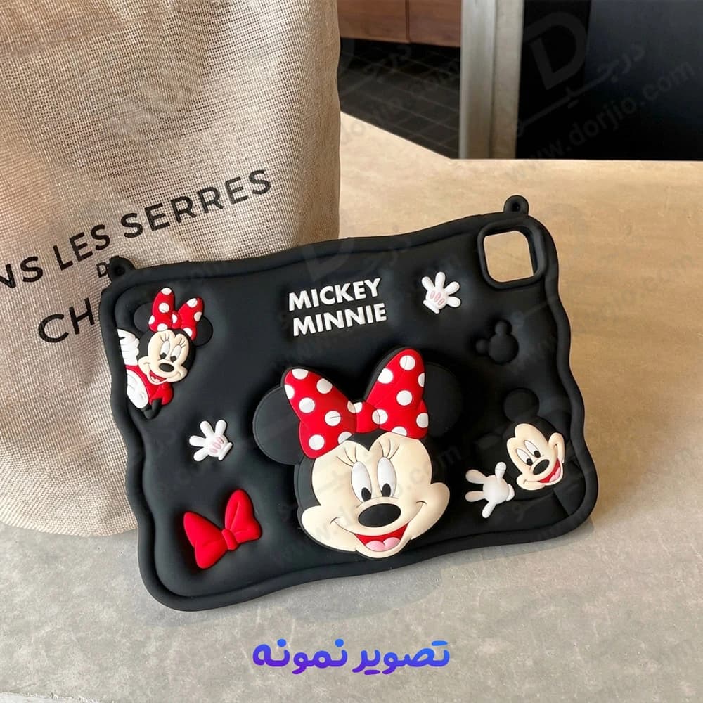 قاب سیلیکونی فانتزی تبلت Samsung S6 Lite طرح مینی‌ و‌ میکی‌موس Mickey Minnie — تصویر ۶