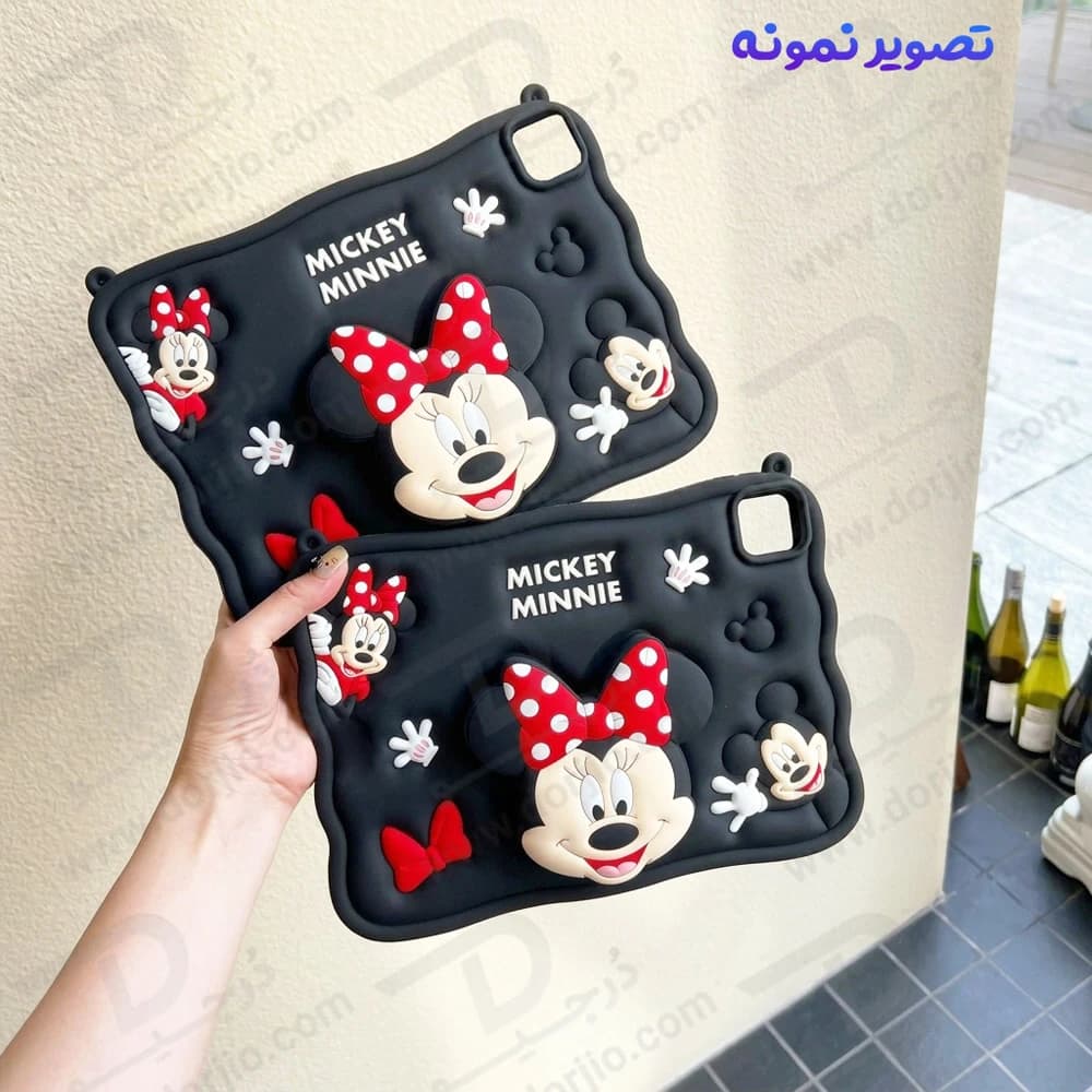 قاب سیلیکونی فانتزی تبلت Samsung A8 10.5 ( X205 ) طرح مینی‌ و‌ میکی‌موس Mickey Minnie — تصویر ۱۱