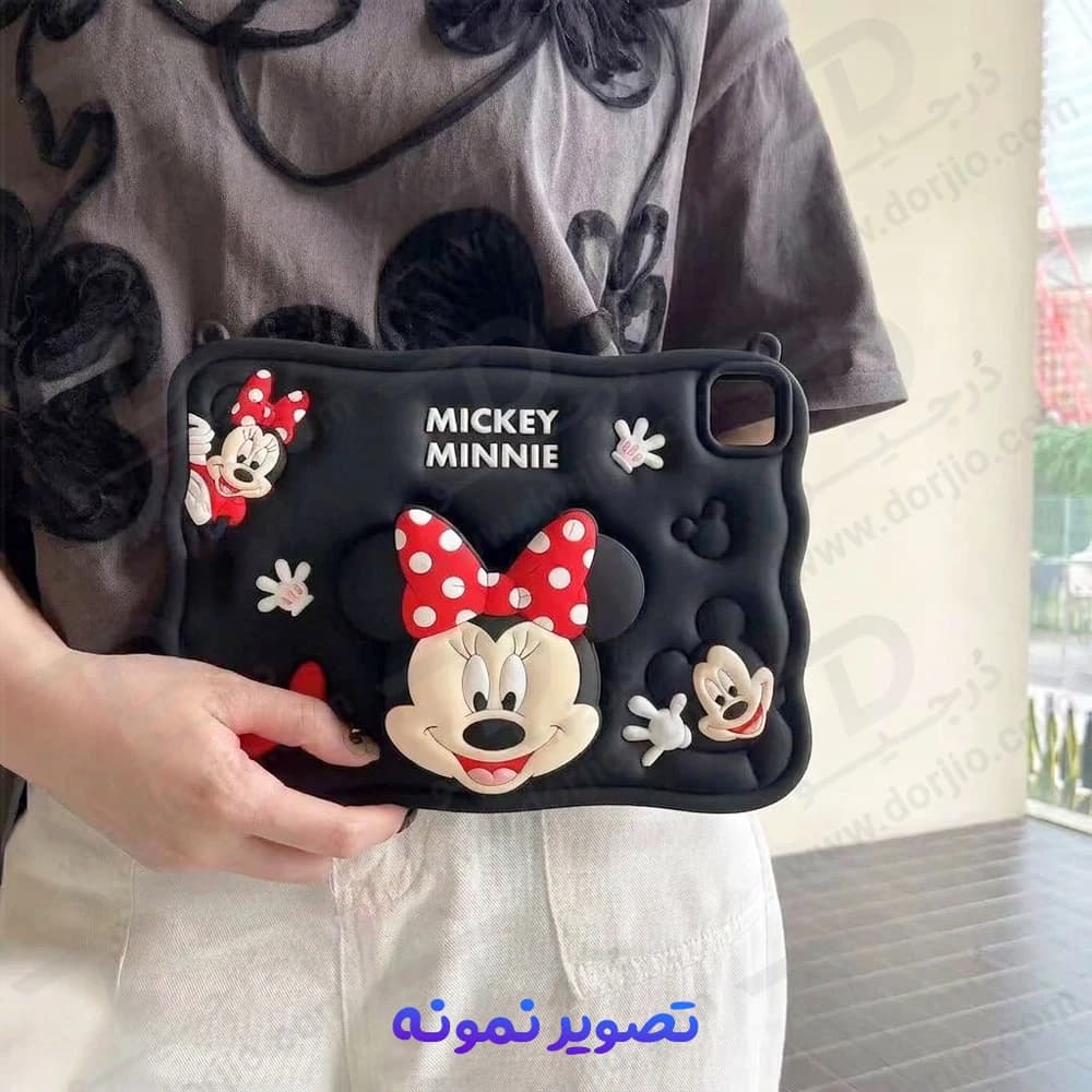 قاب سیلیکونی فانتزی تبلت Samsung A8 10.5 ( X205 ) طرح مینی‌ و‌ میکی‌موس Mickey Minnie — تصویر ۹