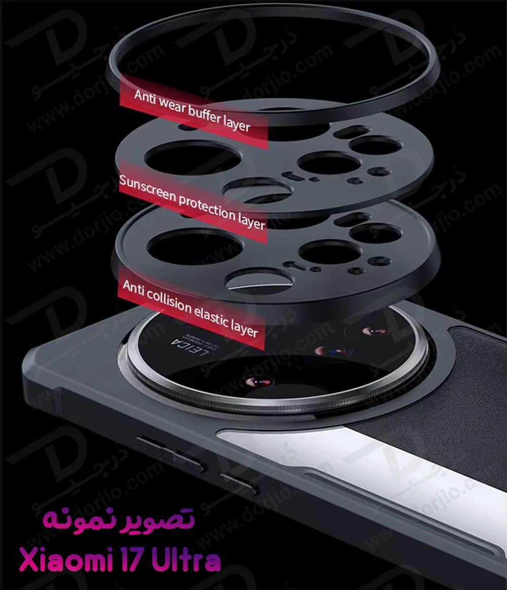 کریستال شیلد مات Xiaomi 17 Ultra مارک XUNDD سری Beatle — تصویر ۸