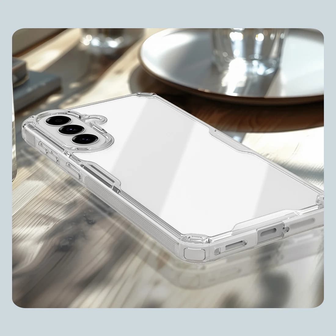 قاب شفاف Galaxy A37 مارک نیلکین مدل Nature TPU Pro — تصویر ۵