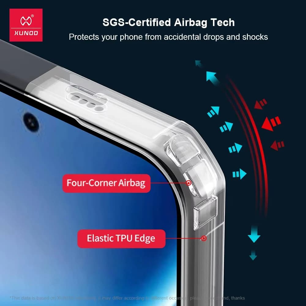 کریستال شیلد شفاف Redmi Note 15 SE مارک XUNDD سری Beatle — تصویر ۳