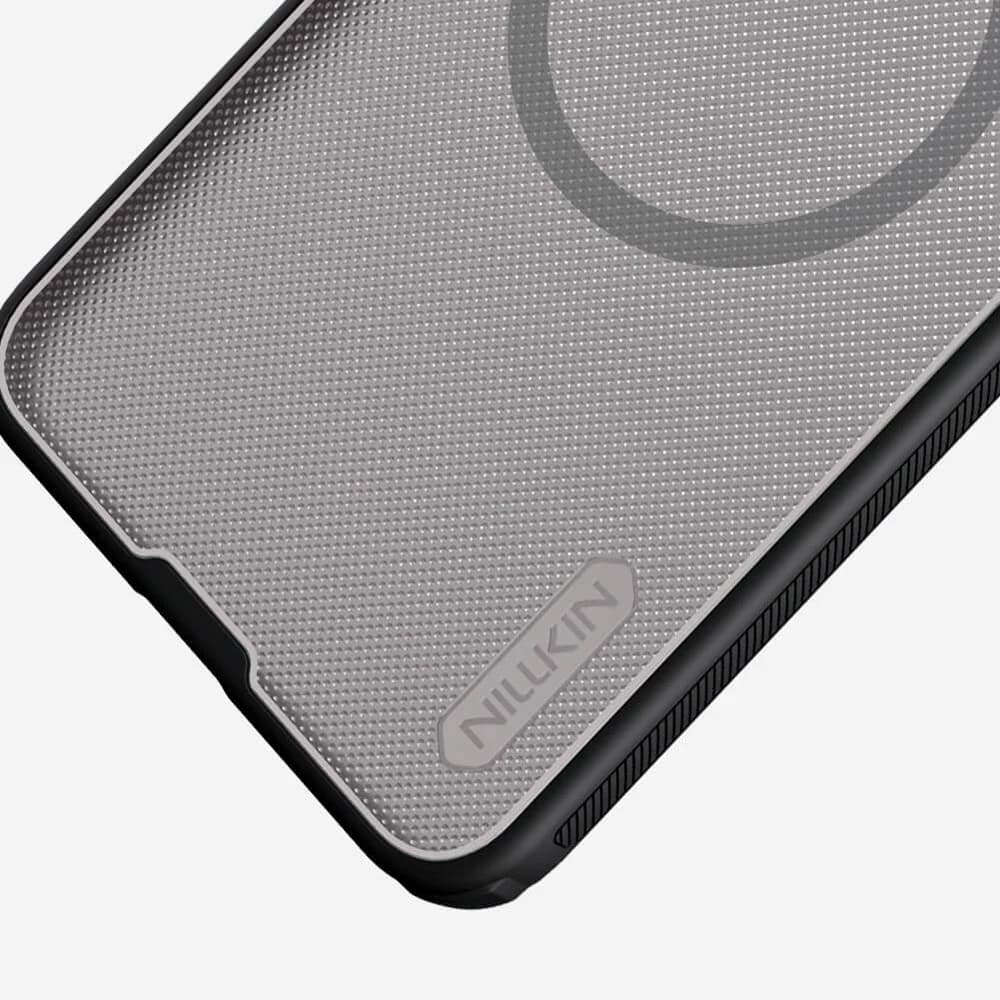 قاب ضدضربه دودی مگنتی Galaxy A57 مارک نیلکین مدل Super Frosted Shield Pro Clear Magnetic — تصویر ۱۱