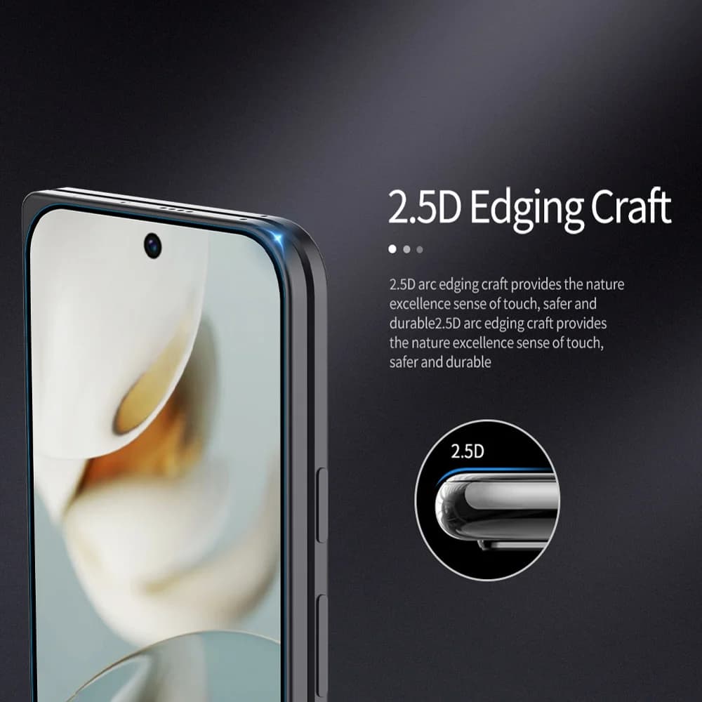 گلس شیشه‌ای Pixel 10 Pro Fold مارک نیلکین مدل H+Pro برای صفحه نمایش بیرونی — تصویر ۵