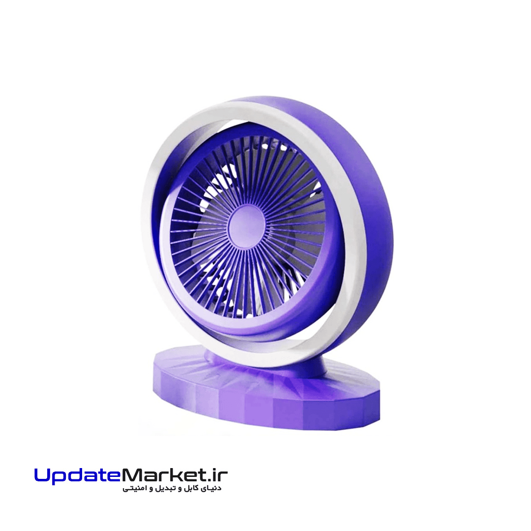 پنکه رومیزی شارژی مدل Multifunctional desktop fan 954