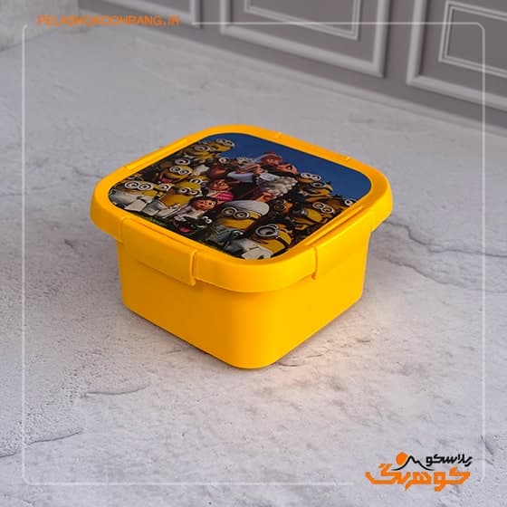 ظرف غذای کودک گاپانا مربع زیباسازان — تصویر ۱۱