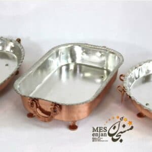 مرغ خوری مستطیل مسی (سوفله خوری)