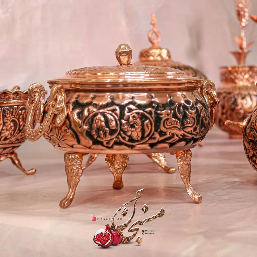 گزخوری سیاه قلم مسی — تصویر ۳