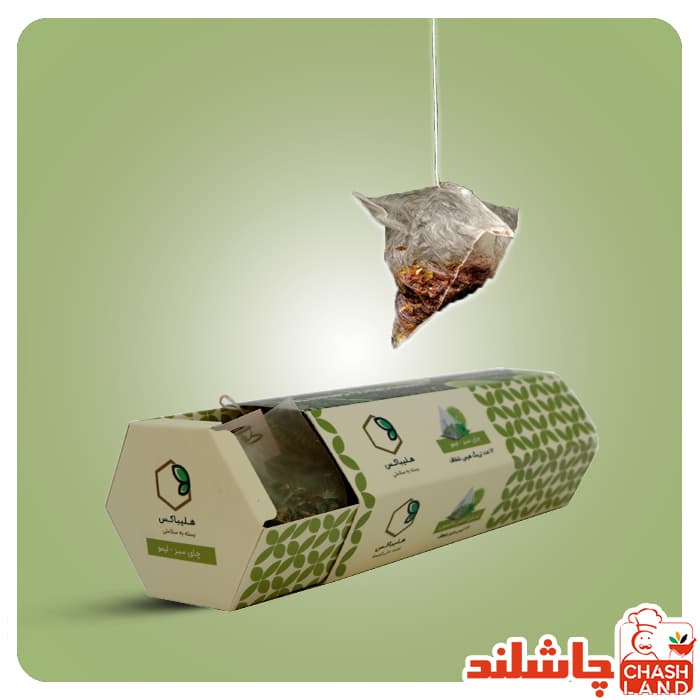 دمنوش چای سبز لیمو