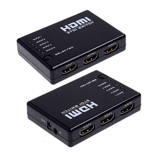 سوئیچ 5 به 1 HDMI ریموت دار — تصویر ۱۲