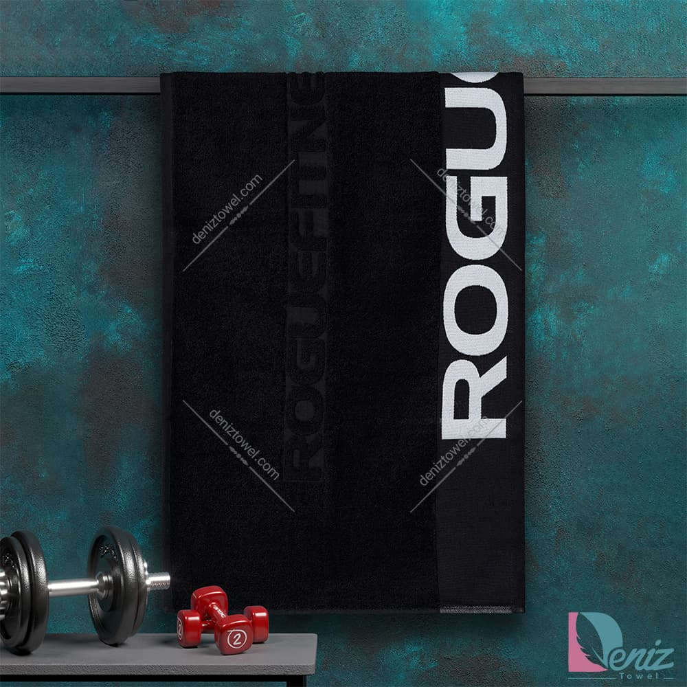 حوله ورزشی Rogue مشکی — تصویر ۳