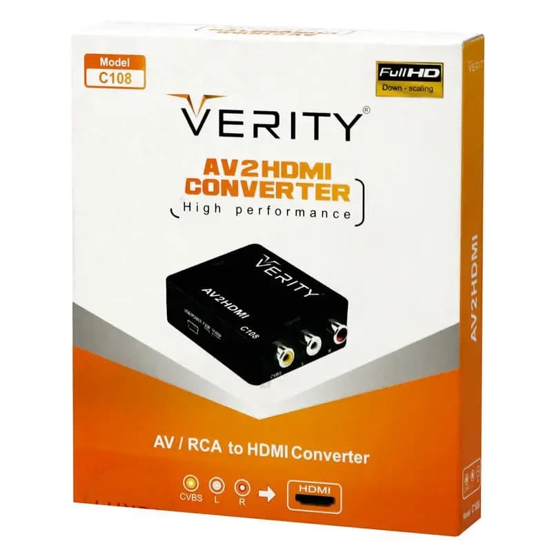 مبدل AV به HDMI وریتی مدل C108 — تصویر ۲
