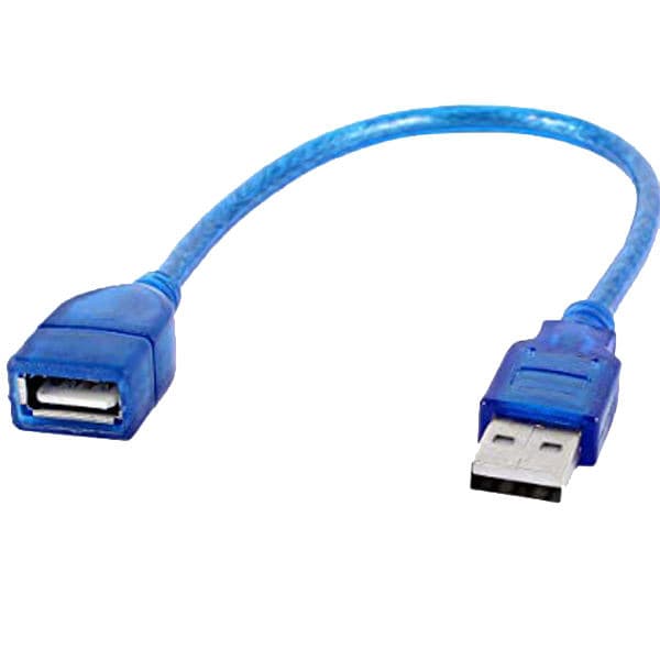 کابل USB افزایش طول 30 سانتی متری