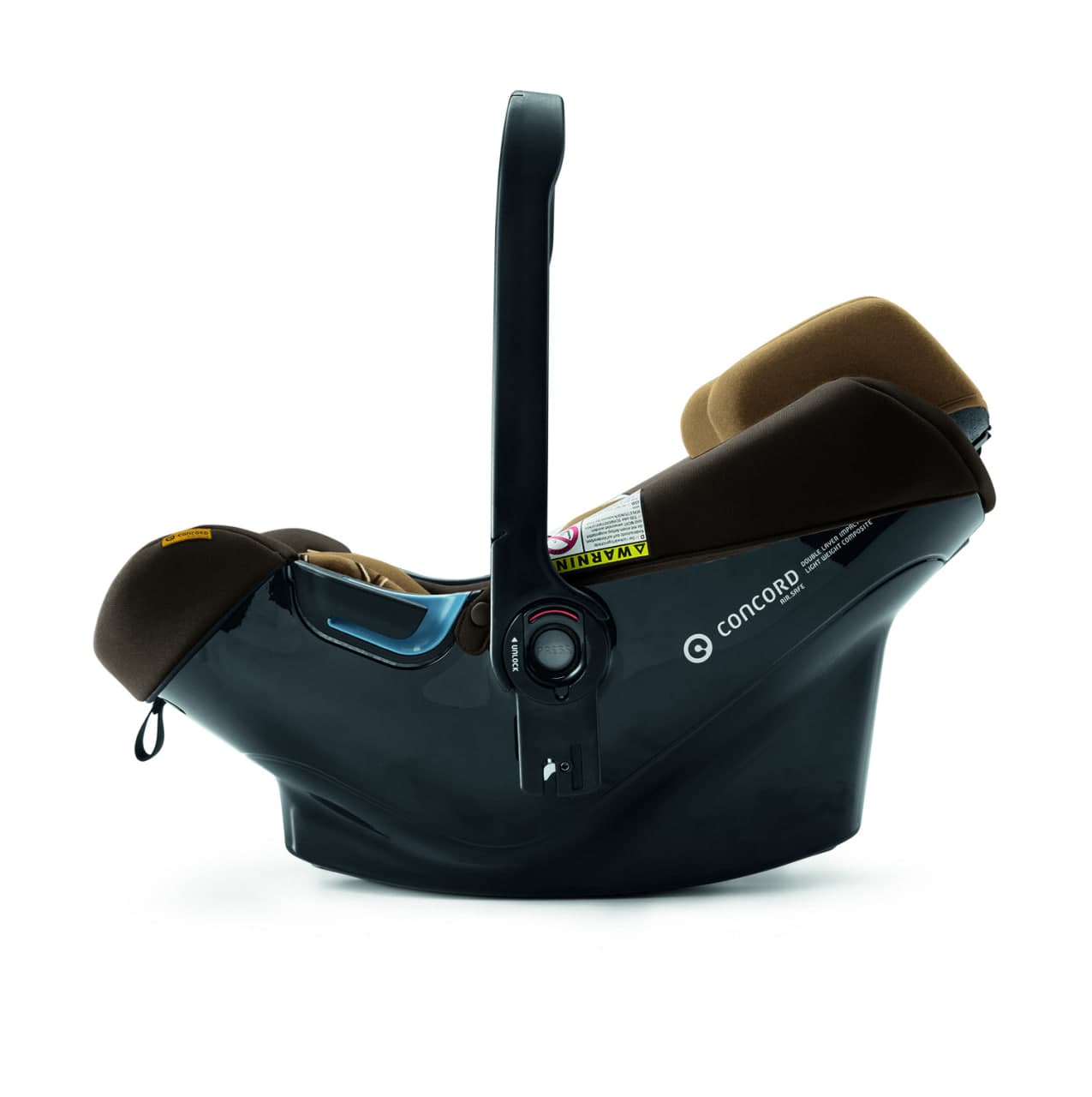 کریر کنکورد مدل ایر سیف رنگ قهوه ای Concord Air Safe Car Seat Walnut Brown — تصویر ۵
