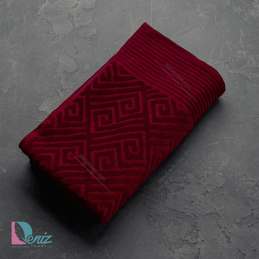 حوله استخری MAESTA رنگ زرشکی — تصویر ۳