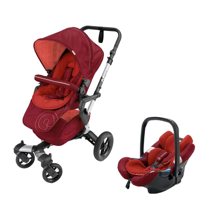 ست كالسكه و كرير قرمز کنکورد Cocnord Flaming Red Neo and Air Safe Travel System CONA0988 — تصویر ۱۰