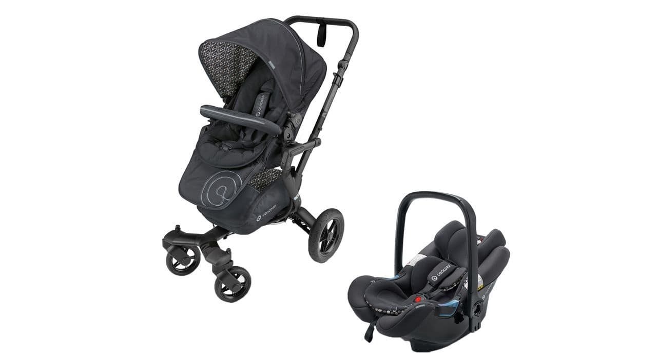ست كالسكه و كرير مشکی کنکورد Cocnord Cosmic Black Neo and Air Safe Travel System CONA0983 — تصویر ۲