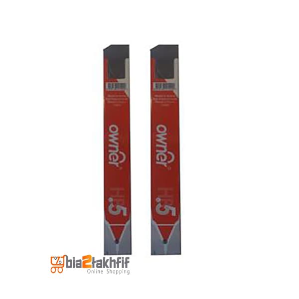 نوک مداد نوکی 0.5 میلی متری Hi-Polymer بسته 2 عددی اونر