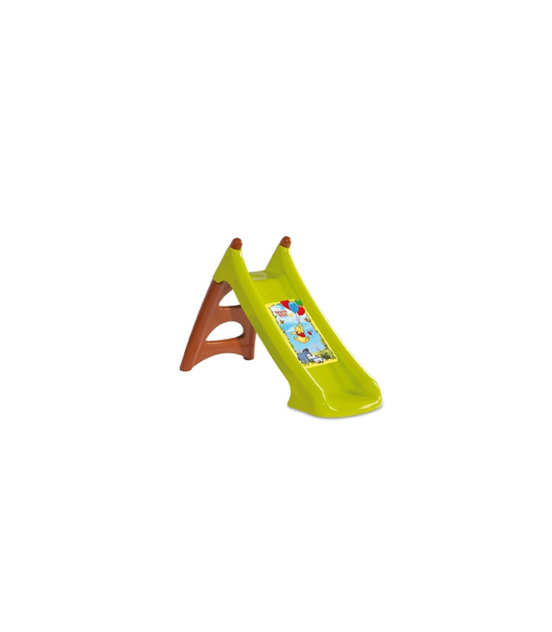 سرسره سبز و قھوه اي جداشدنی90cm باقابليت اتصال شلنگ s310467 Smoby POOH — تصویر ۵