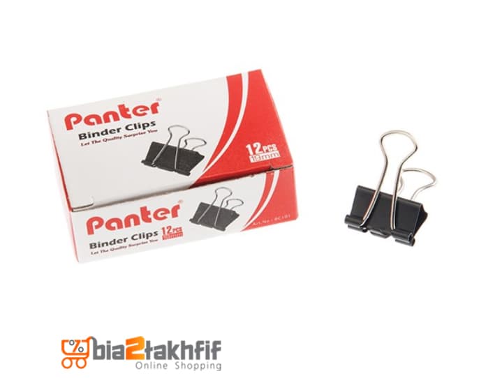 گیره دوبل سایز 19بسته12 عددی پنتر