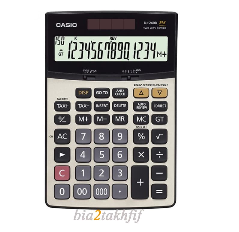ماشین حساب DJ-240 D کاسیو